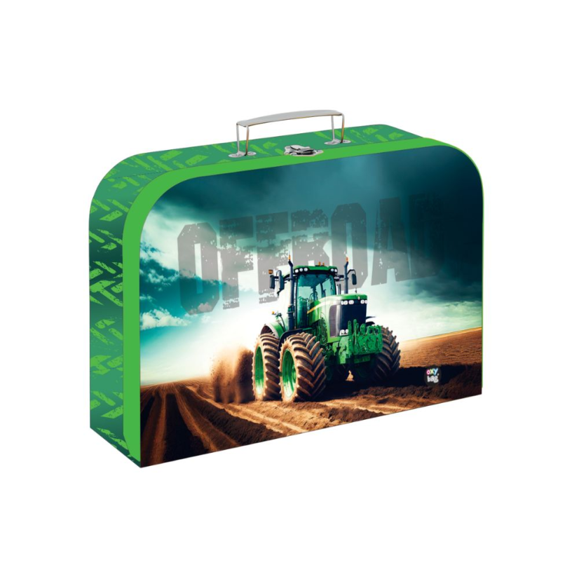 Kufřík lamino 34 cm traktor - Oxybag (Karton P+P)