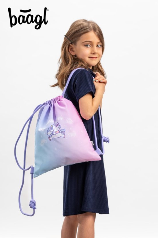 BAAGL Predškolské vrecko Hello Kitty Unicorn GRS - Baagl