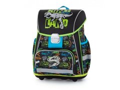 Školní aktovka v setu pro prvňáčky Oxybag PREMIUM Dinosaurus - 3 díly