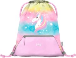 Sáček s kapsou Baagl Rainbow Unicorn