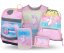 BAAGL SET 5 Zippy Plus Rainbow Unicorn: aktovka, penál, sáček, zástěra, peněženka - Baagl