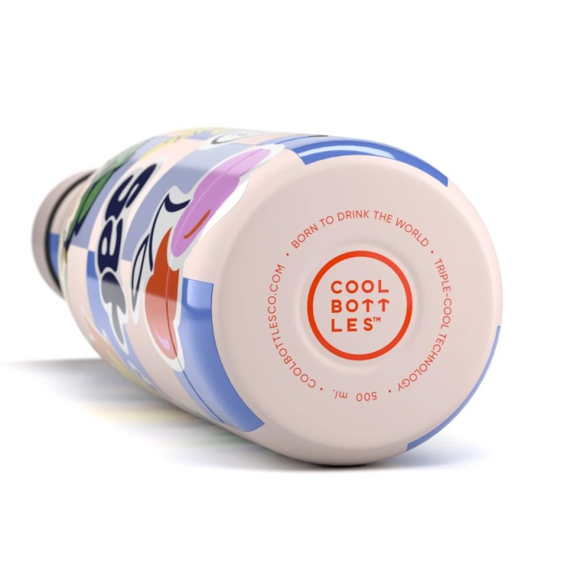 Nerezová termolahev Cool Bottles Xclusive! Sticker Fever třívrstvá 500 ml