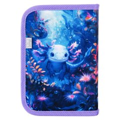 BAAGL Školní penál jednopatrový Axolotl - Baagl