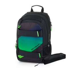 Studentský batoh + etue OXY Sport Ombre boy - Oxybag (Karton P+P)