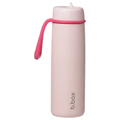 B.Box nerezová termofľaša so slamkou 690 ml - Pink Paradise