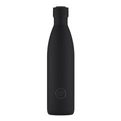 Nerezová termolahev COOL BOTTLES Mono Black třívrstvá 750 ml