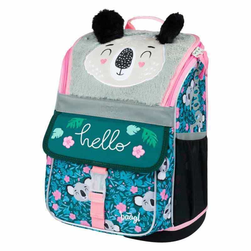 BAAGL 5 SET Zippy Baby Koala: aktovka, penál, sáček, peněženka, desky