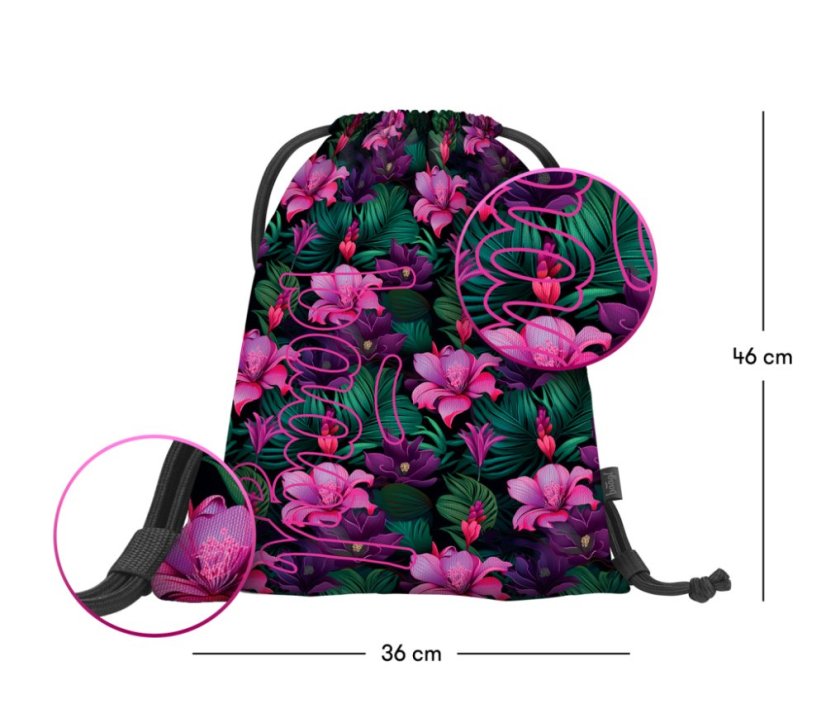 BAAGL 3 SET Coolmate Paradise: batoh, penál, sáček - Baagl