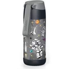 Dětská nerezová termoláhev s brčkem JARLSON CHARLI Astronaut 350 ml