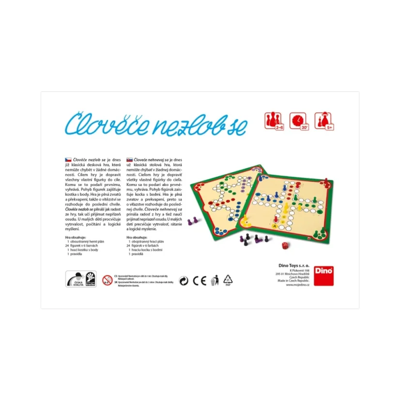 Člověče, nezlob se - společenská hra