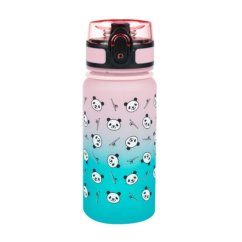 Dětská tritanová láhev na pití Baagl Gradient Panda 350 ml