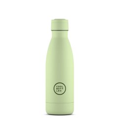 Nerezová termolahev COOL BOTTLES Pastel Green třívrstvá 350 ml