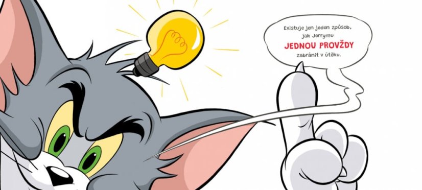 TOM & JERRY: V téhle knížce se schovává MYŠ - Baagl