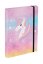 BAAGL 5 SET Airy Rainbow Unicorn: batoh, penál, sáček, box, desky - Baagl