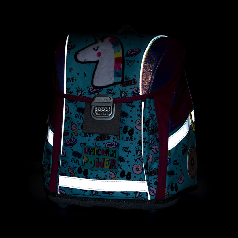 Školní batoh PREMIUM LIGHT Unicorn iconic - Oxybag (Karton P+P)