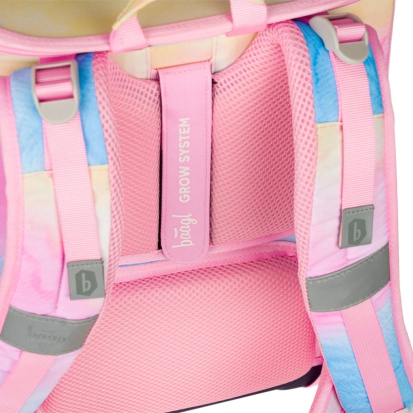 BAAGL Školská aktovka Zippy Plus Rainbow Unicorn - Baagl