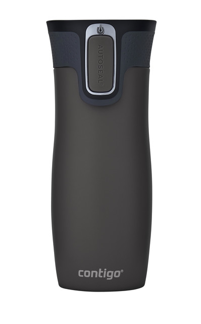 Nerezový termohrnek CONTIGO Autoseal West Loop 470 ml - gun metal