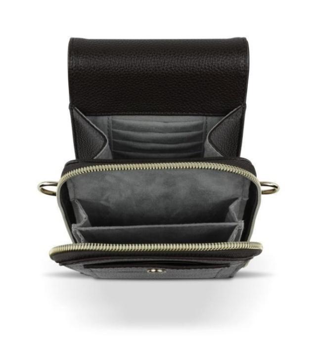 Dámská crossbody peněženka Bugatti Ella hnědá