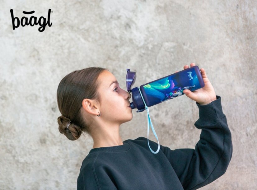 BAAGL Tritanová láhev na pití Aurora, 500 ml - Baagl