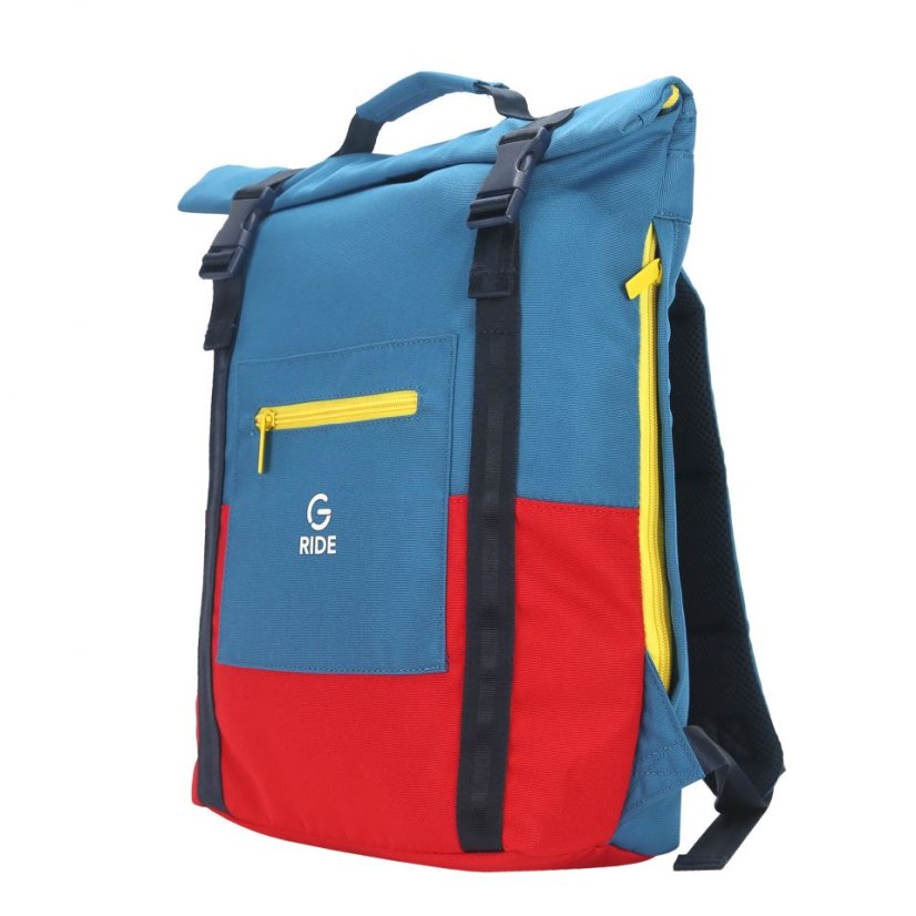Městský batoh G.RIDE BALTHAZAR 12l navy and yellow