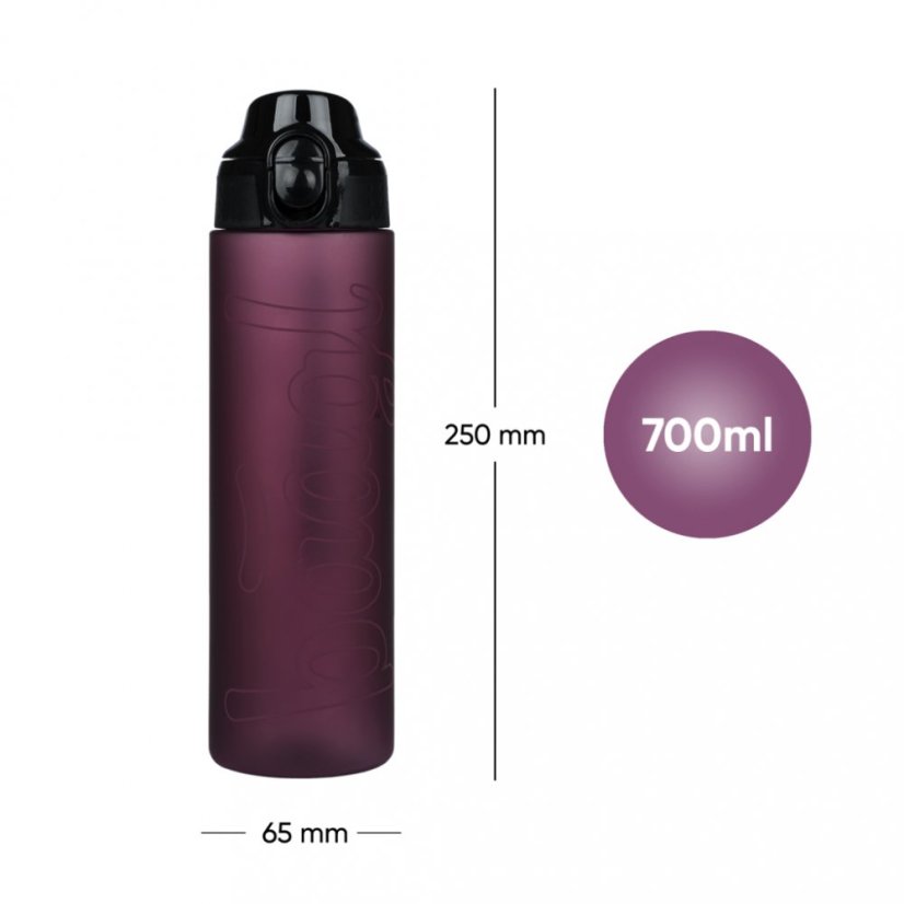 BAAGL Tritanová láhev na pití Ruby, 700 ml - Baagl