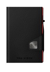 Vegan Bio Wine peněženka TRU VIRTU CLICK & SLIDE - Black / Red