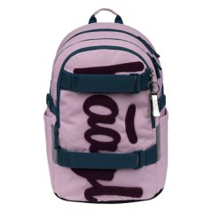 BAAGL SET 3 Skate Rose: batoh, penál, sportovní taška GRS - Baagl