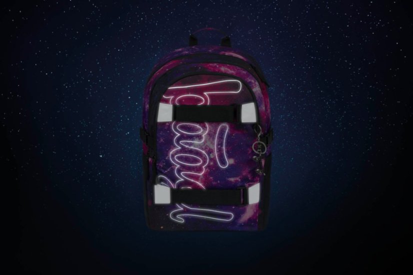BAAGL SET 5 Skate Galaxy: batoh, penál, sáček, ledvinka, obal na notebook - Baagl
