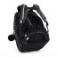 Bagmaster ZIPSTER 25 A studentský set – černý s bílými květy - Bagmaster Bagmaster ZIPSTER 25 A studentský set – černý s bílými květy - Bagmaster