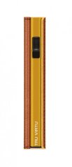 Kožená peňaženka TRU VIRTU CLICK & SLIDE Strap Edge - Caramba brown Sahara/Gold