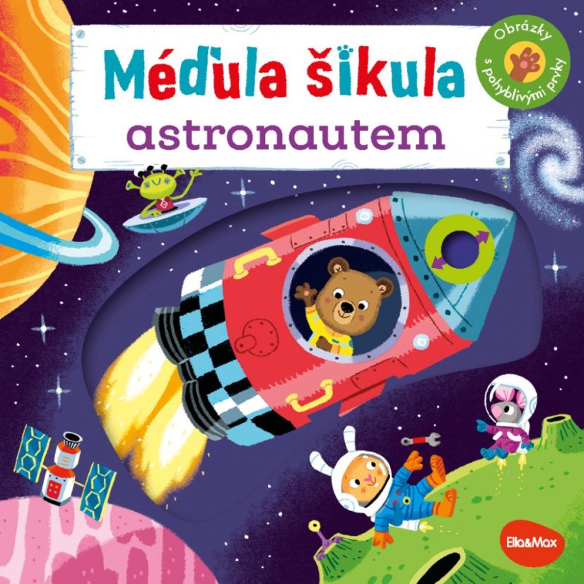 MÉĎULA ŠIKULA ASTRONAUTEM – Obrázky s pohyblivými prvky - Baagl