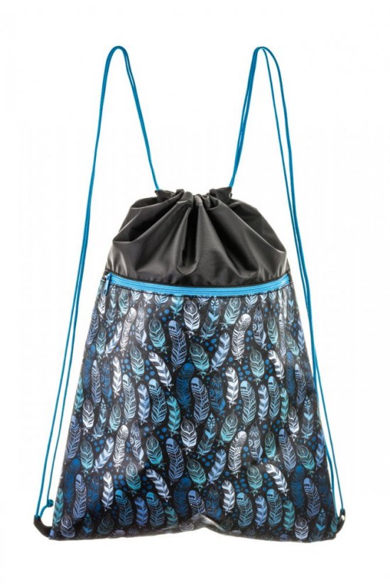 Školní batoh v setu pro prvňáčky Stil Indian blue - 3 díly