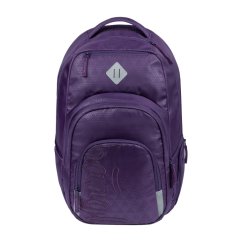 BAAGL SET 3 Coolmate Plum: batoh, penál, sáček - Baagl