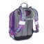 Školní batoh pro prvňáčky BAGMASTER ALFA 7 A VIOLET/PINK
