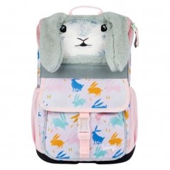 Školská taška pre prvákov Baagl Zippy Bunny