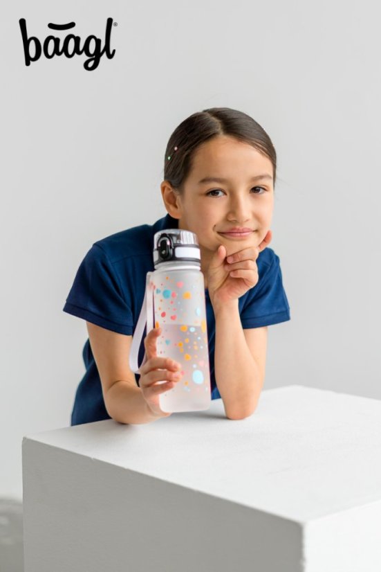 BAAGL Tritanová láhev na pití Mazlíčci, 500 ml - Baagl