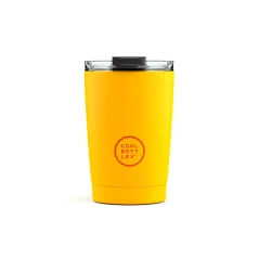 Nerezový termohrnek COOL BOTTLES Vivid Yellow třívrstvý 330ml