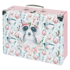 Skladací školský kufor Baagl Raccoon s príslušenstvom