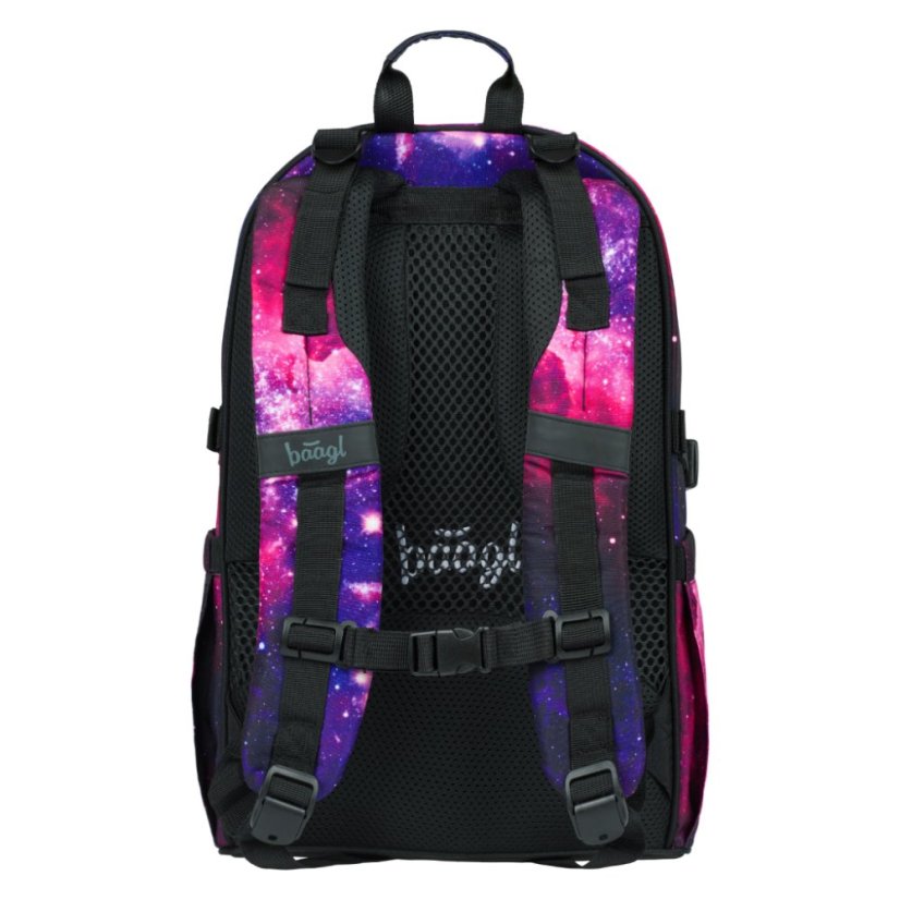 BAAGL SET 5 Skate Galaxy: batoh, penál, sáček, ledvinka, obal na notebook - Baagl