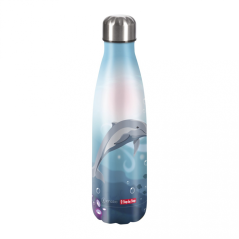 Izolovaná láhev na pití z nerezové oceli 0,5 l, Dolphin Pippa - Step by Step