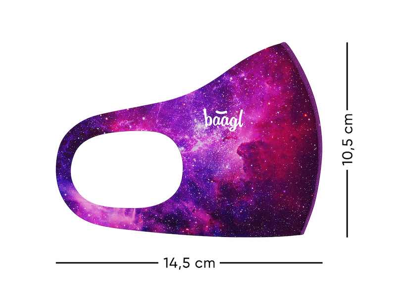 Antibakteriální rouška pro děti Baagl Galaxy