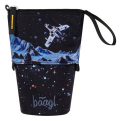 BAAGL Školní penál Pastelkovník Pixel Space GRS - Baagl