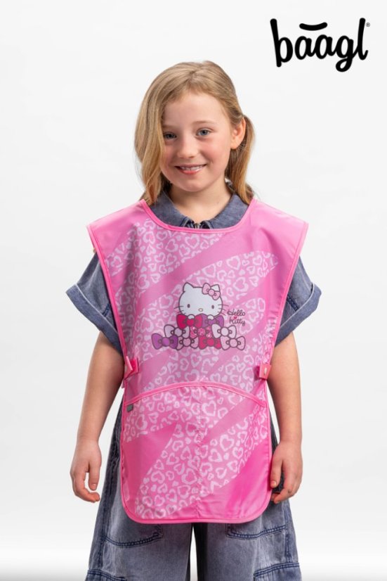 BAAGL SET 5 Zippy Plus Hello Kitty Sweet Leopard: aktovka, penál, sáček, zástěra, peněženka GRS - Baagl