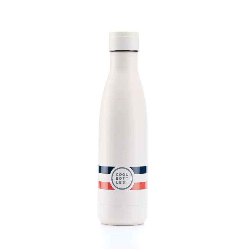 Nerezová termolahev COOL BOTTLES Xclusive! Pure white třívrstvá 500ml