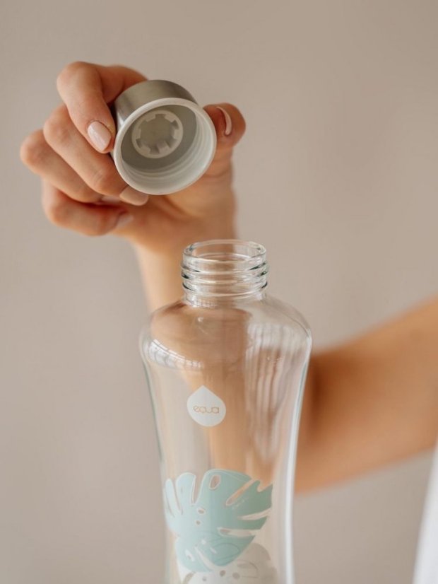 Láhev na pití Equa Squeeze Active Monstera 550 ml