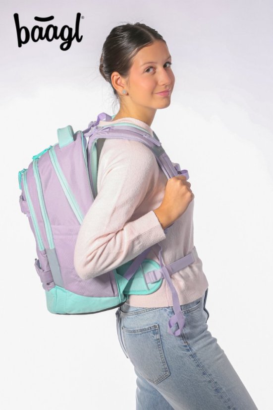 BAAGL SADA 5 Skate Max Sweet: batoh, peračník, vrecko, športová taška, ľadvinka - Baagl