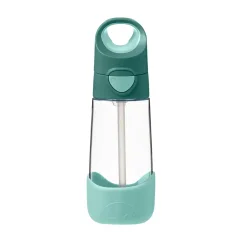B.Box láhev na pití s brčkem 450 ml – Emerald Forest