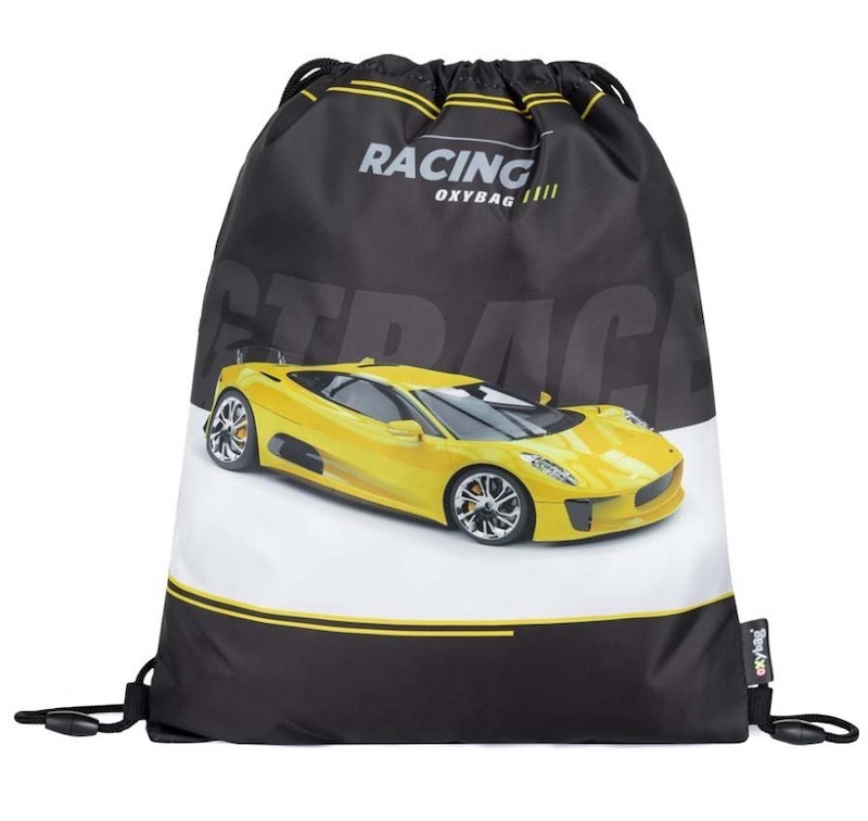 Levně Sáček na přezůvky/cvičky Oxybag auto racing