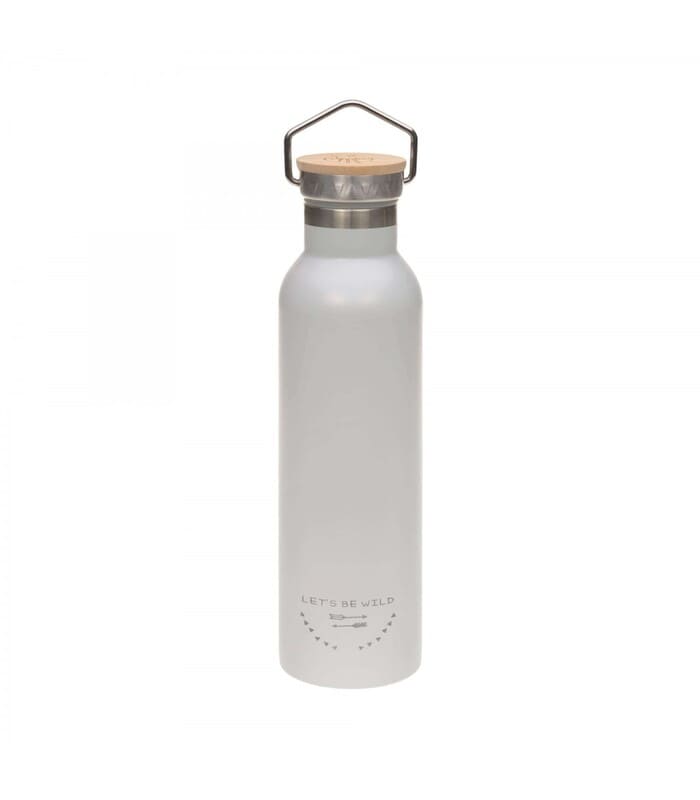 Levně Nerezová termoláhev na pití Lässig 700 ml šedá - Stainless Steel Flask Adventure grey