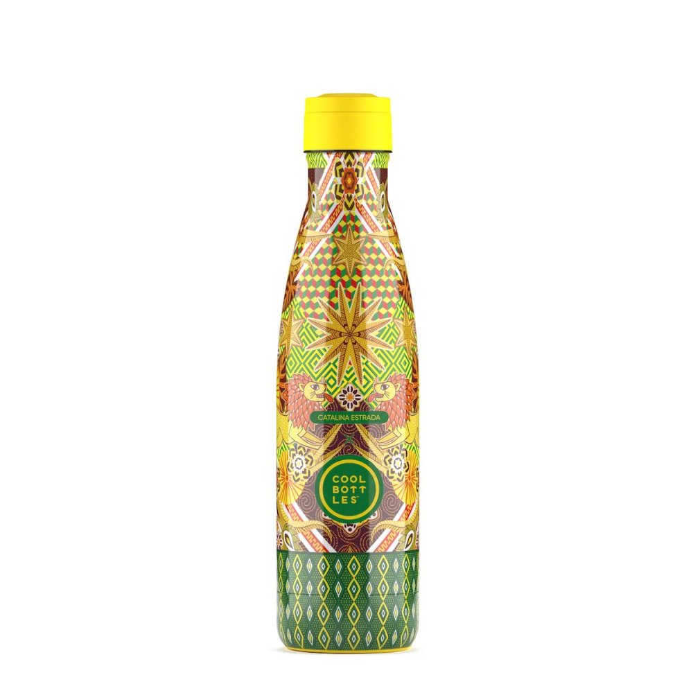 Levně Nerezová termolahev Cool Bottles Xclusive! Mystical Lions třívrstvá 500 ml